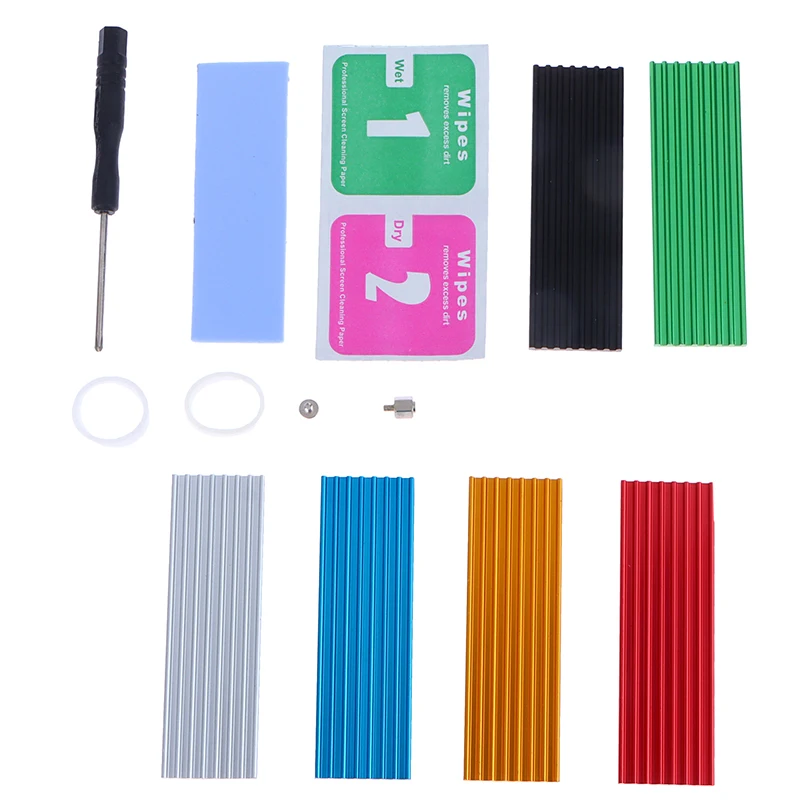 SSD heatsink 1set M.2 NVME NGFF 2280 aluminum for PC