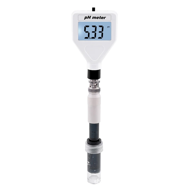 Digital Skin PH Acidimeter,PH Meter Tester Replaceable Probe Backlight