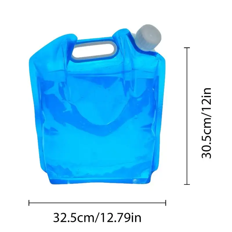 5L/10L Reusable Ice Bags Dry Freezer Packs With Spigot Large Capacity Ice Bath Freezer Bag For Camping Hiking Drinks Water Bags