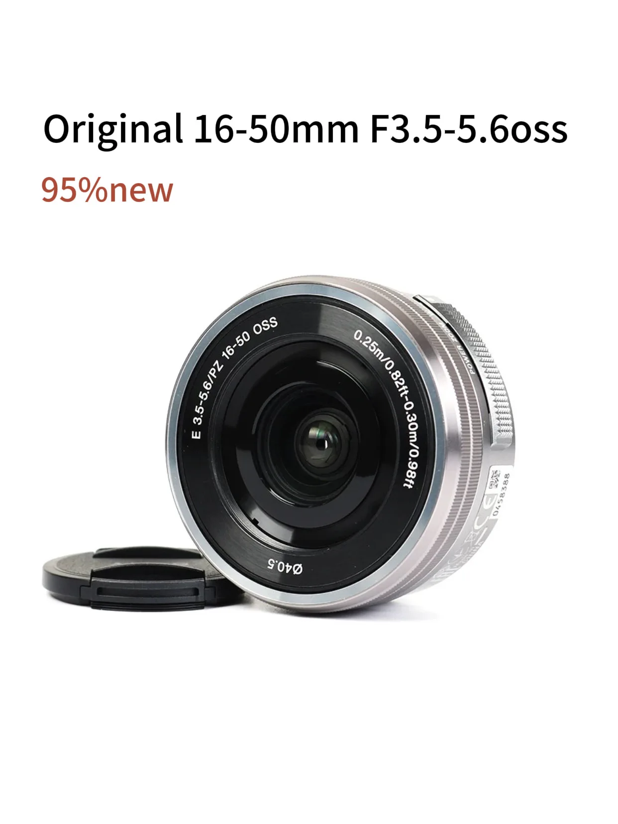 오리지널 16-50 렌즈 E PZ 16-50mm F3.5-5.6 OSS 렌즈(SELP1650) ZV-E10, ZV-E10 II, A6000, A6100, A6300, A6400, A6500, A6600용