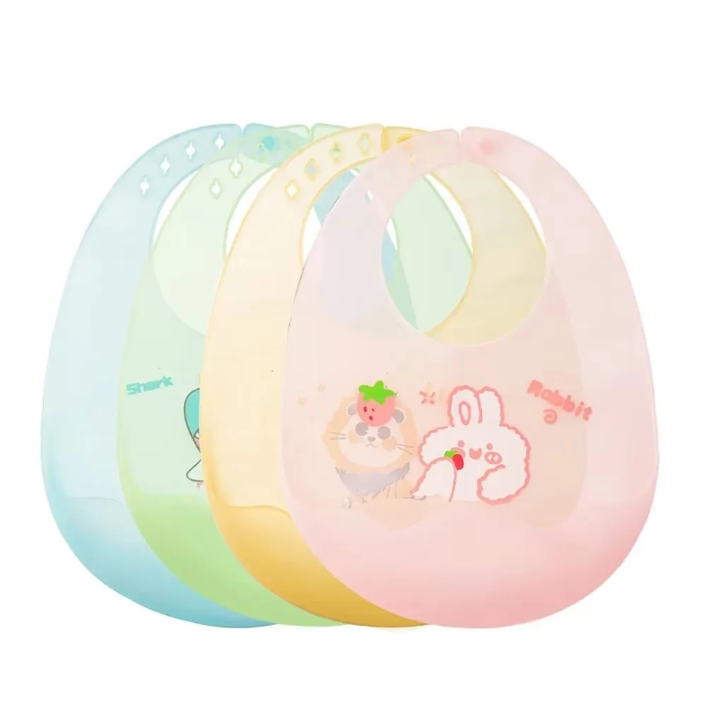 Waterproof Silicone Baby Bibs for Kids Feeding