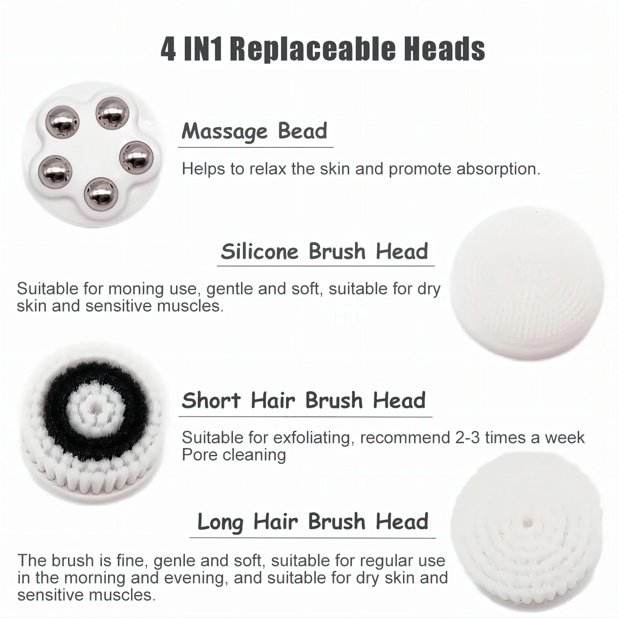 Electric Facial Cleansing Brush Image 10