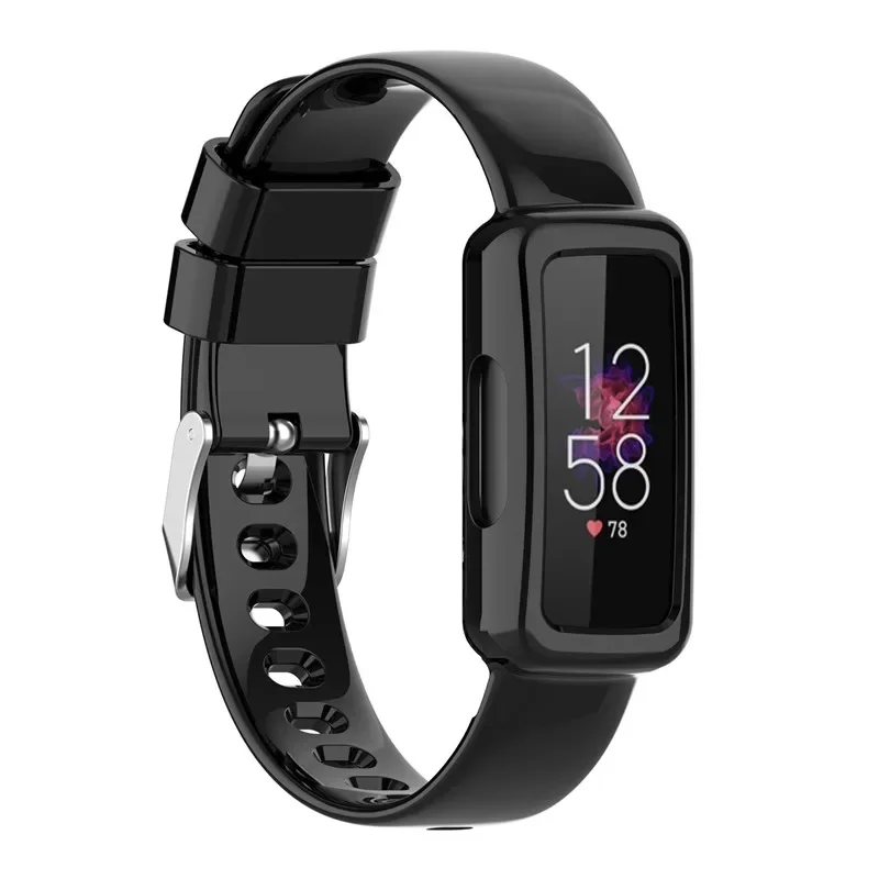 Braccialetto Lucency Per Fitbit Ace 2 3/Inspire 2/ Inspire Cinturino In Gomma Con Cinturino Hr Per Le Donne Braccialetto Fitbit Luxe Smart Watch
