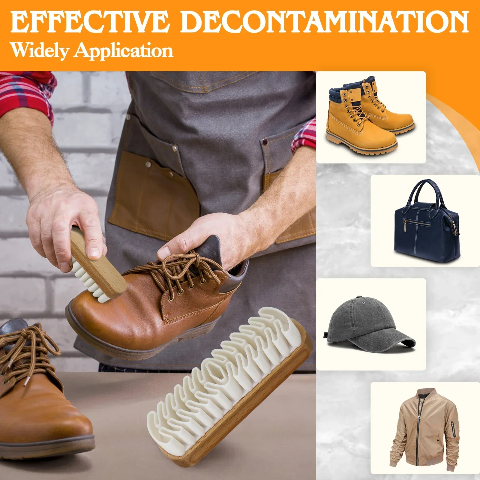2Pcs Suede Cleaning Shoe Brushes Home Cleaner Suede Deerskin Plush Fabrics Care Cleaning Brush Household Necessary Clean Tools 4
