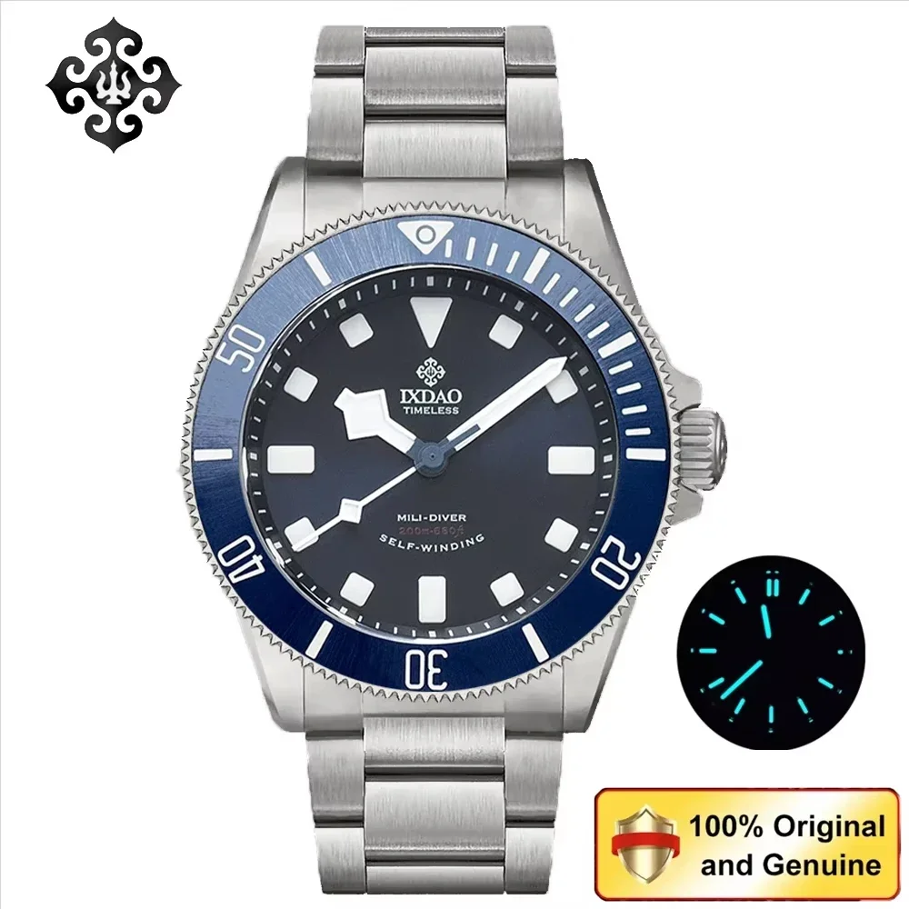 IXDAO Automatic Mechanical Wristwatch luxury SW200 PT5000 Sapphire