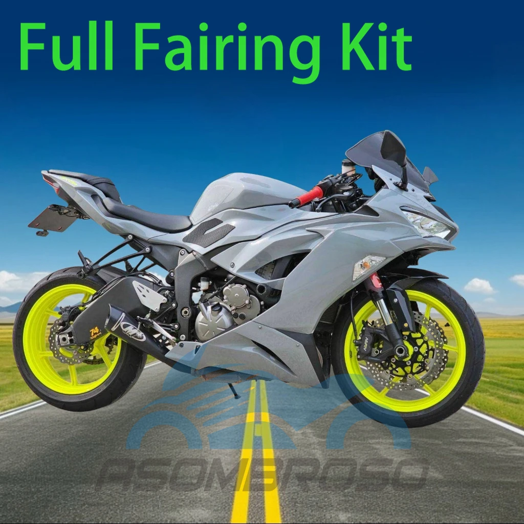 

Обтекатели для KAWASAKI ZX6R 19 20 21 22 23, детали для послепродажного рынка, Обтекатели для мотоциклов, полный комплект обтекателей для мотоциклов 2019 2020 2021 2022 2023 100%