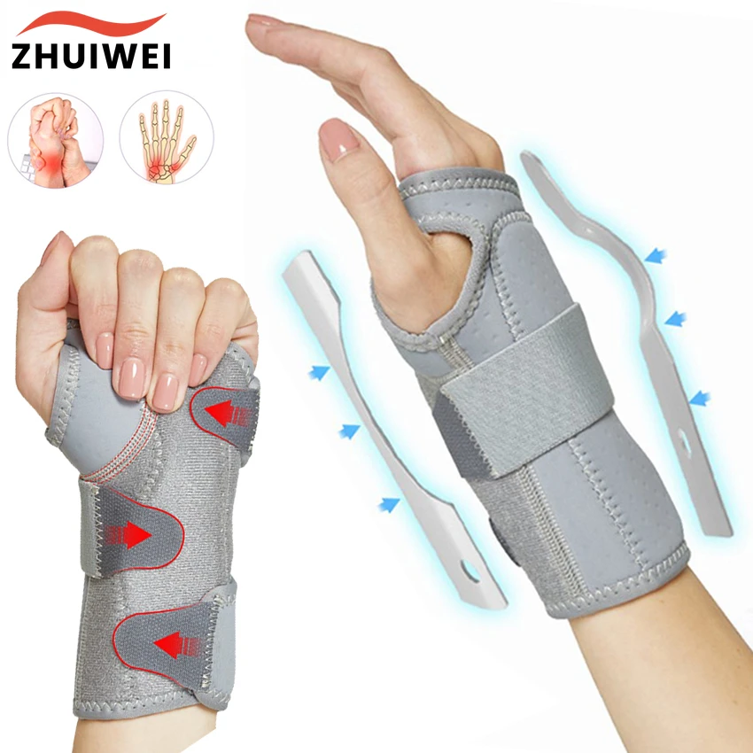 

Breathable Wrist Support Professional Splint Wrist Brace Protector Band Arthritis Carpal Tunnel Hand Sprain Tendinitis Wristband