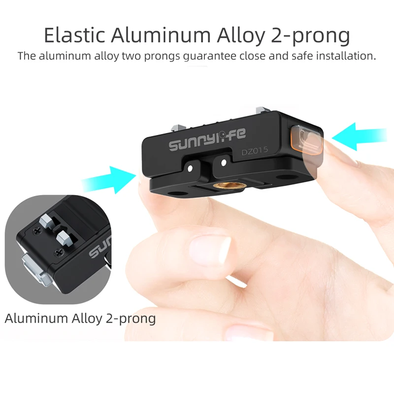 Magnetic Quick Release Adapter Base for Insta360 X5 Lightweight Extension Adapter Mount Base 1/4 Thread for Ace / Ace pro2/1