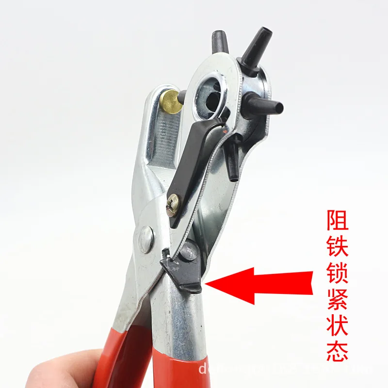 5 Hole Size Household Belt Hole Puncher Leather Punchers Tools Leathercraft  Punching Machine Hand Pliers Tool Sewing Crafts - Price history & Review, AliExpress Seller - RLJLIVES official Store