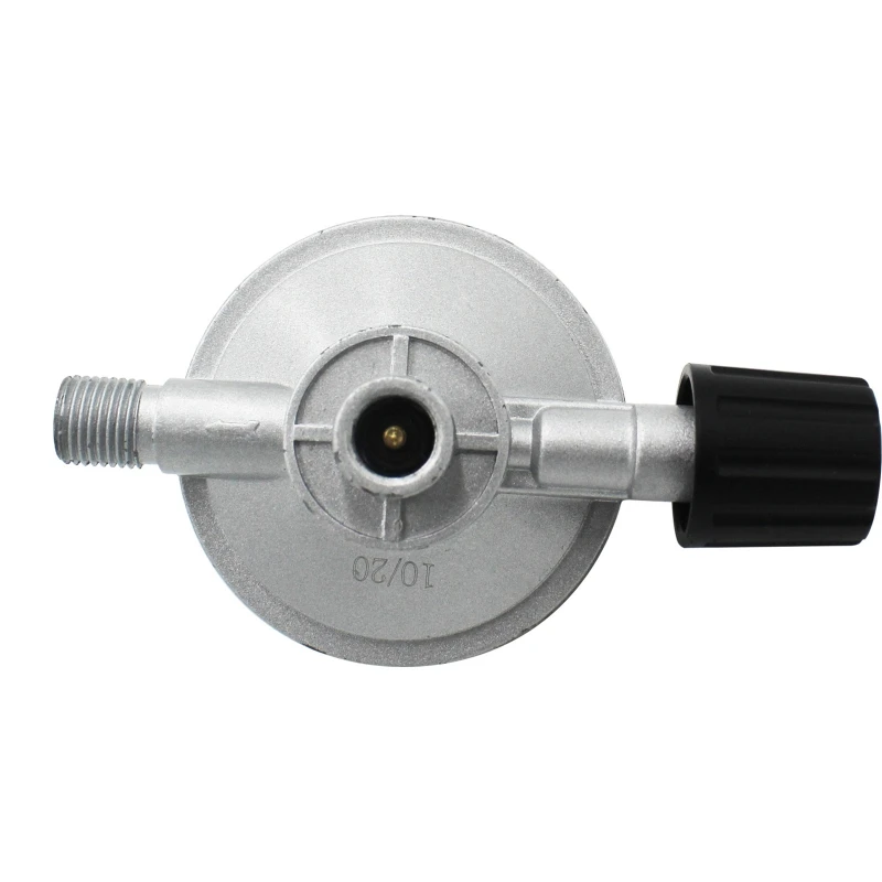 7/16" Thread Propane Regulator Control Valve Low Pressure Regulator Valve for Camping BBQ Grill Pressure Adjustable