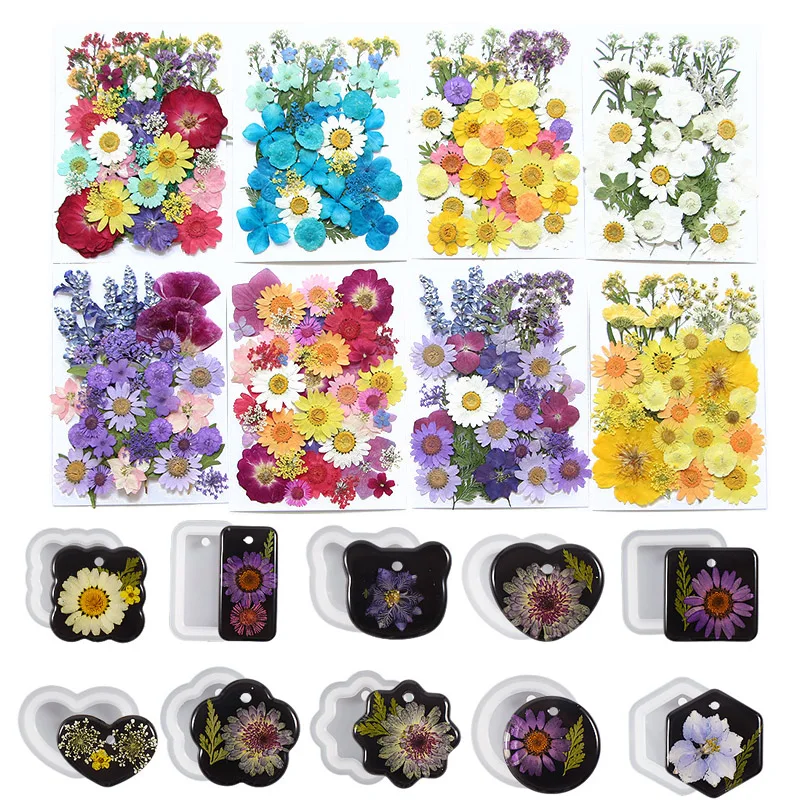 262467-0b973e.jpg S6e4d21d73ae84778a39611a02f199fabB Dried Flowers Real Natural Plant Pressed Flower For Epoxy Resin Filling DIY Keychain Pendant Silicone Mold Jewelry Making Crafts Mallzona