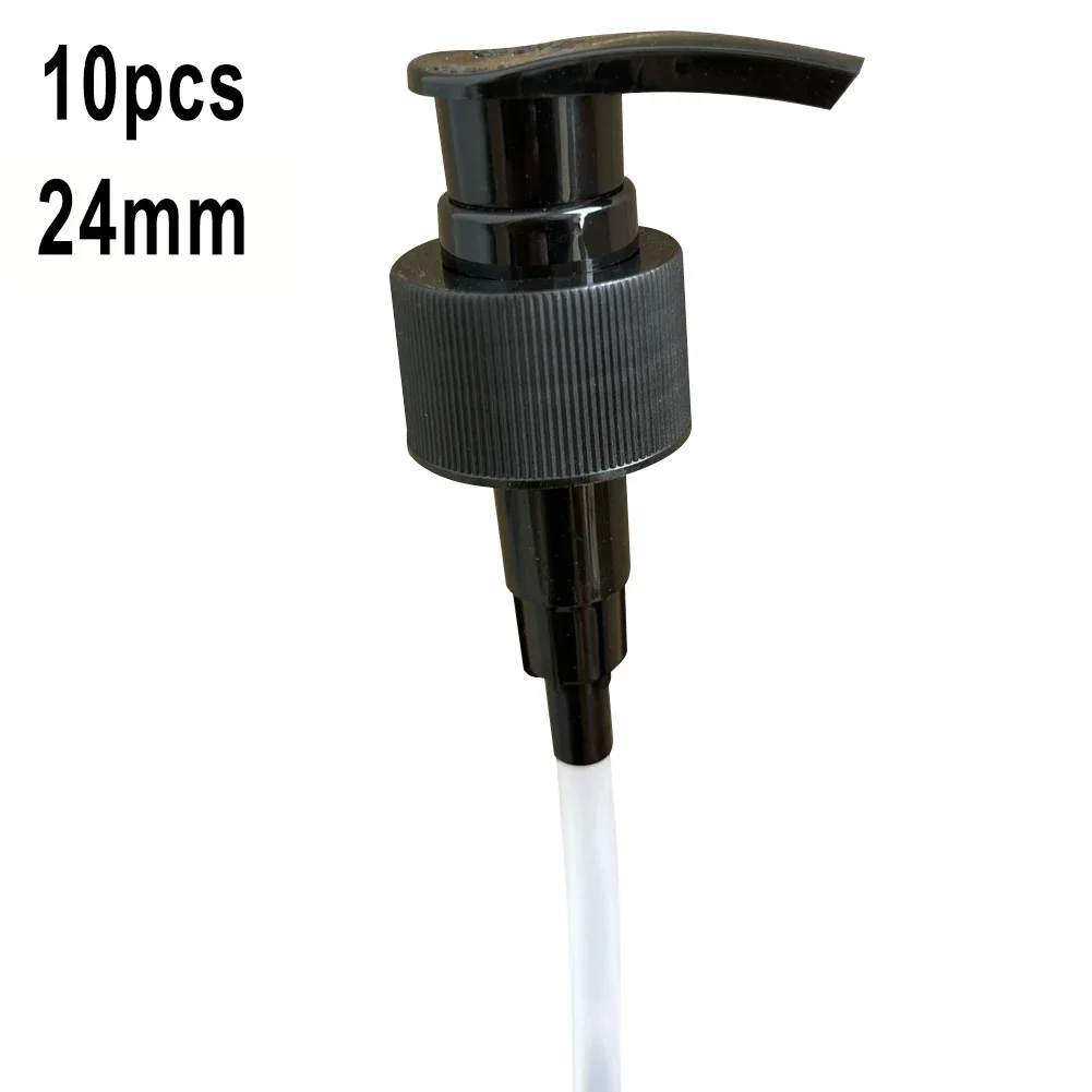 10pcs Soap Pump Liquid Lotion Dispenser Head Bathroom Liquid Soap Dispenser Toilet Hand Replace Lotion Shampoo Pump 3