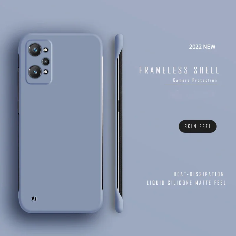 Ultra Thin Slim Hard PC Frameless Matte Phone Case Cover