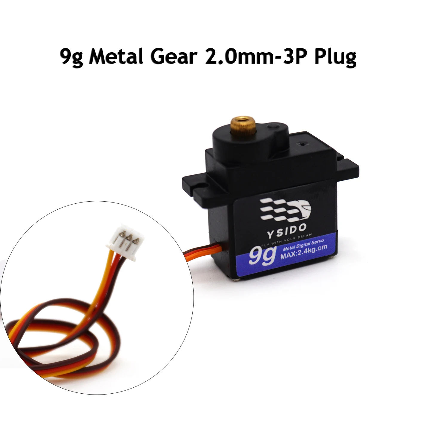 Lightweight Precision Micro Servo for RC Vehicles and Drones