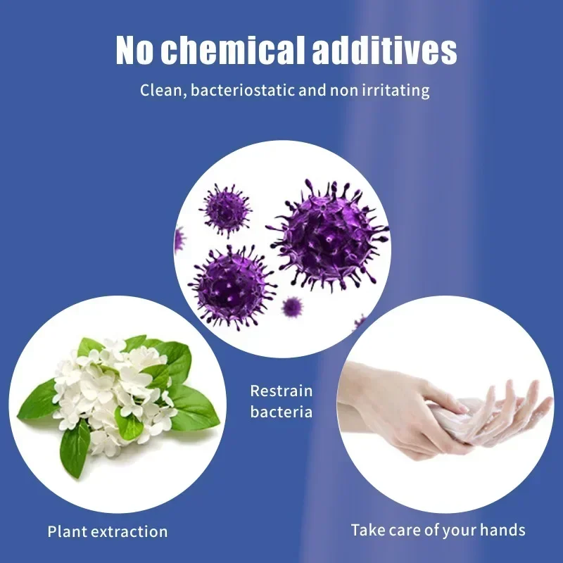 5pcs 4g/pc Solid Foam Hand Washing Tablets Lemon Rose Lavender Cleaning Hand Sanitizer Disinfection Effervescent Soap Tablet hand soap