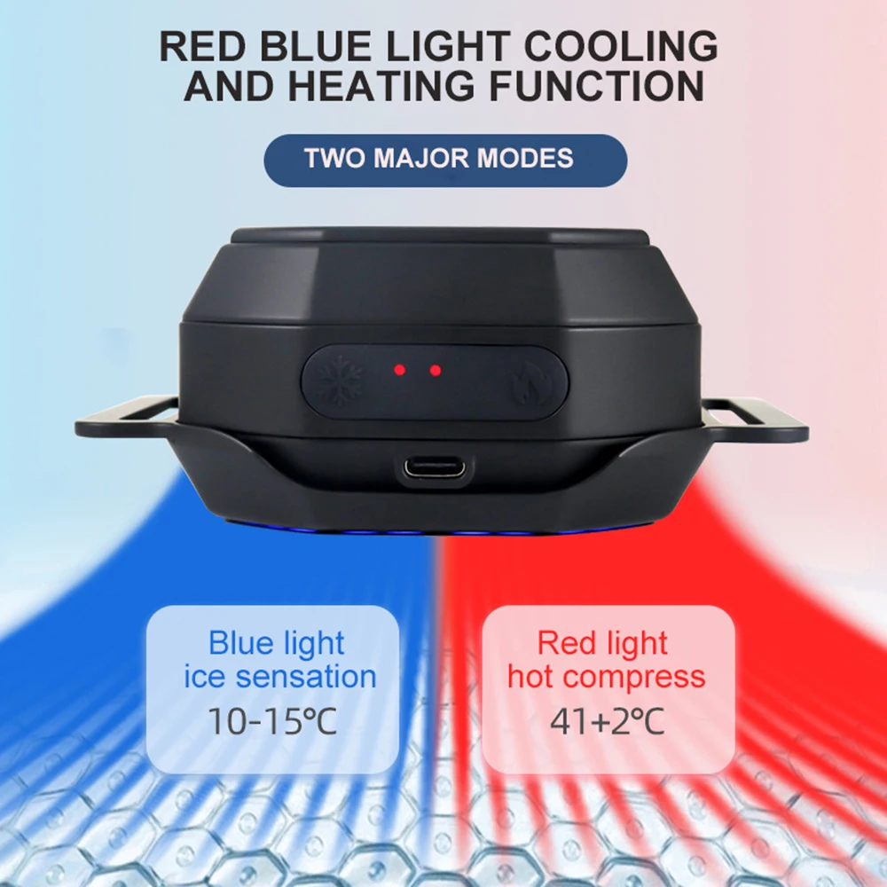 NEW Red&Blue Light Heat Cold Therapy Device for Body Pain Relief Cold Warm Arthritis Physical Therapy Equipment Massager 10℃-43℃