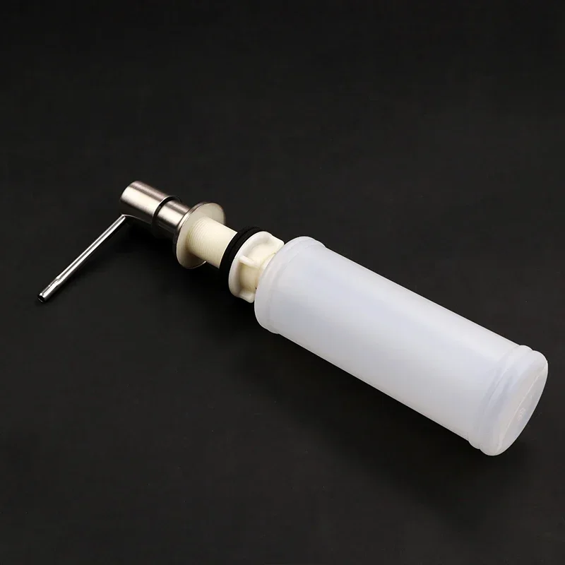 Stainless Steel Shampoo Soap Dispenser Pump Cleanser Bottle Extension Tube Kit Replacement Under Deck Mounted Sink Accessories soap dispenser shampoo dispenser soap dispenser bottle