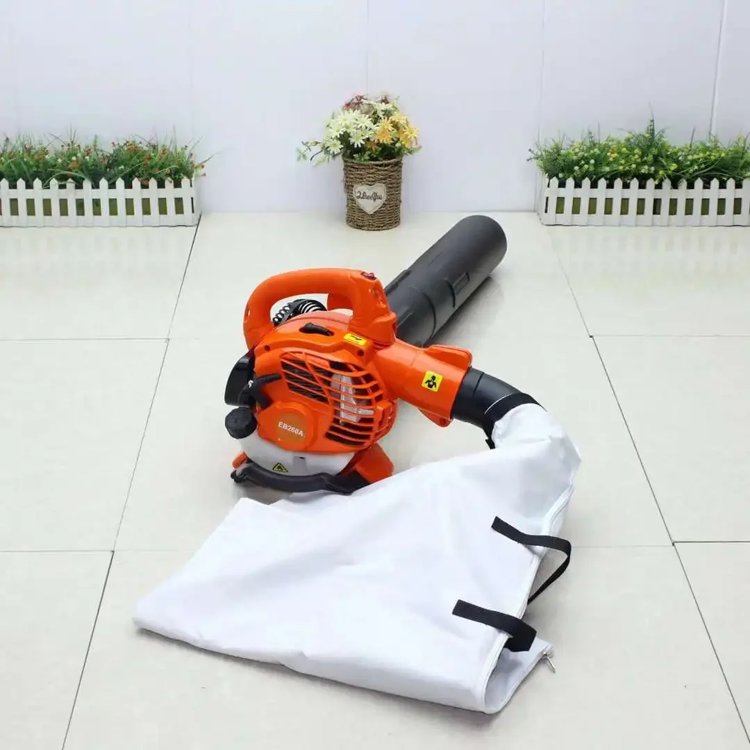 Portable EBV260A Gasoline Air Snow Blower Wireless Two Stroke Blow-suck Dual-purpose Leaf blower 6