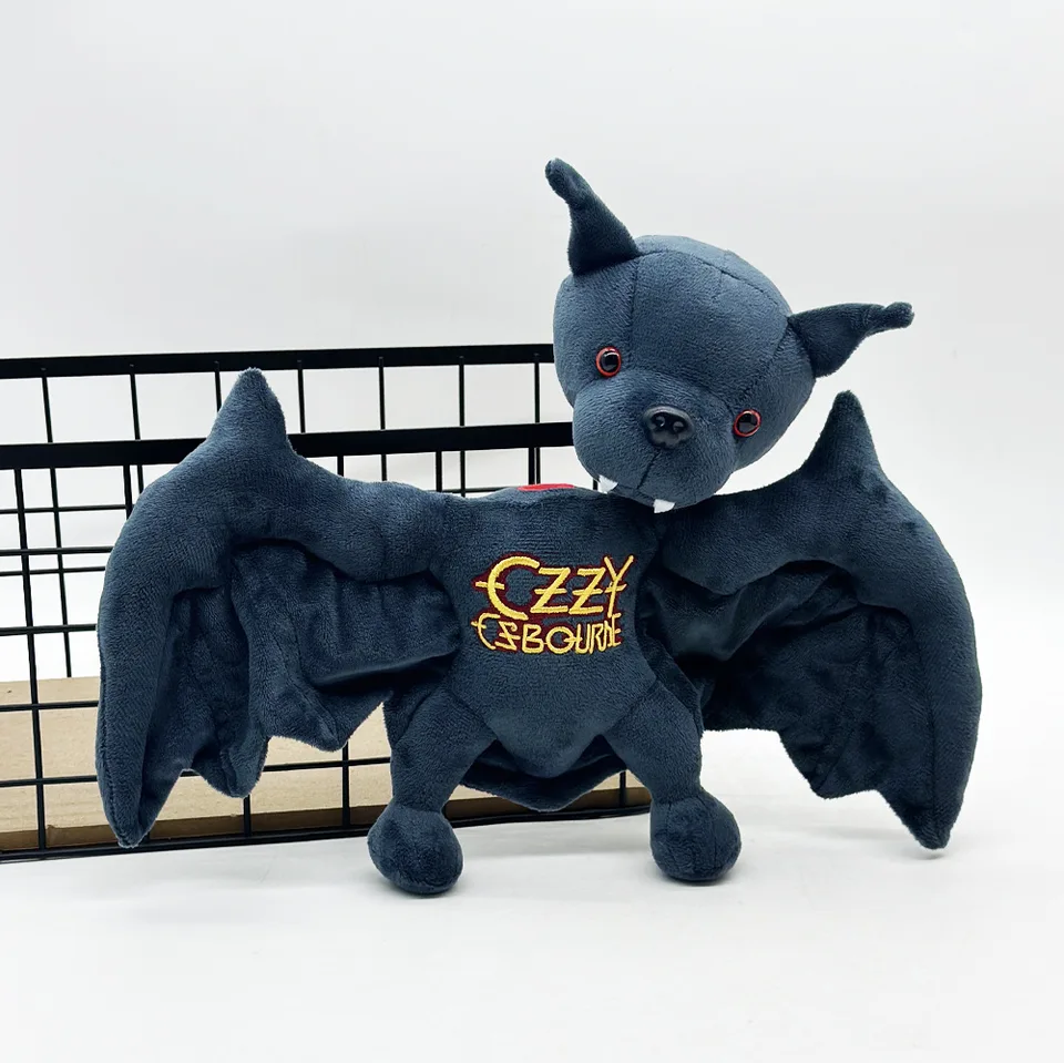 25CM HOT Ozzy Osbourne Bat Plush Back To The Beginning Ozzy Bat