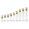 Mini Bottles with Cork Stopper 10ml 15ml 20ml 25ml 30ml 40ml 50ml 60ml Glass Jars Idea for Wedding Small Empty Bottle Gift 6pcs 6