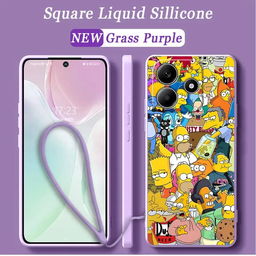 Simpsons Cartoon Phone Case Cover