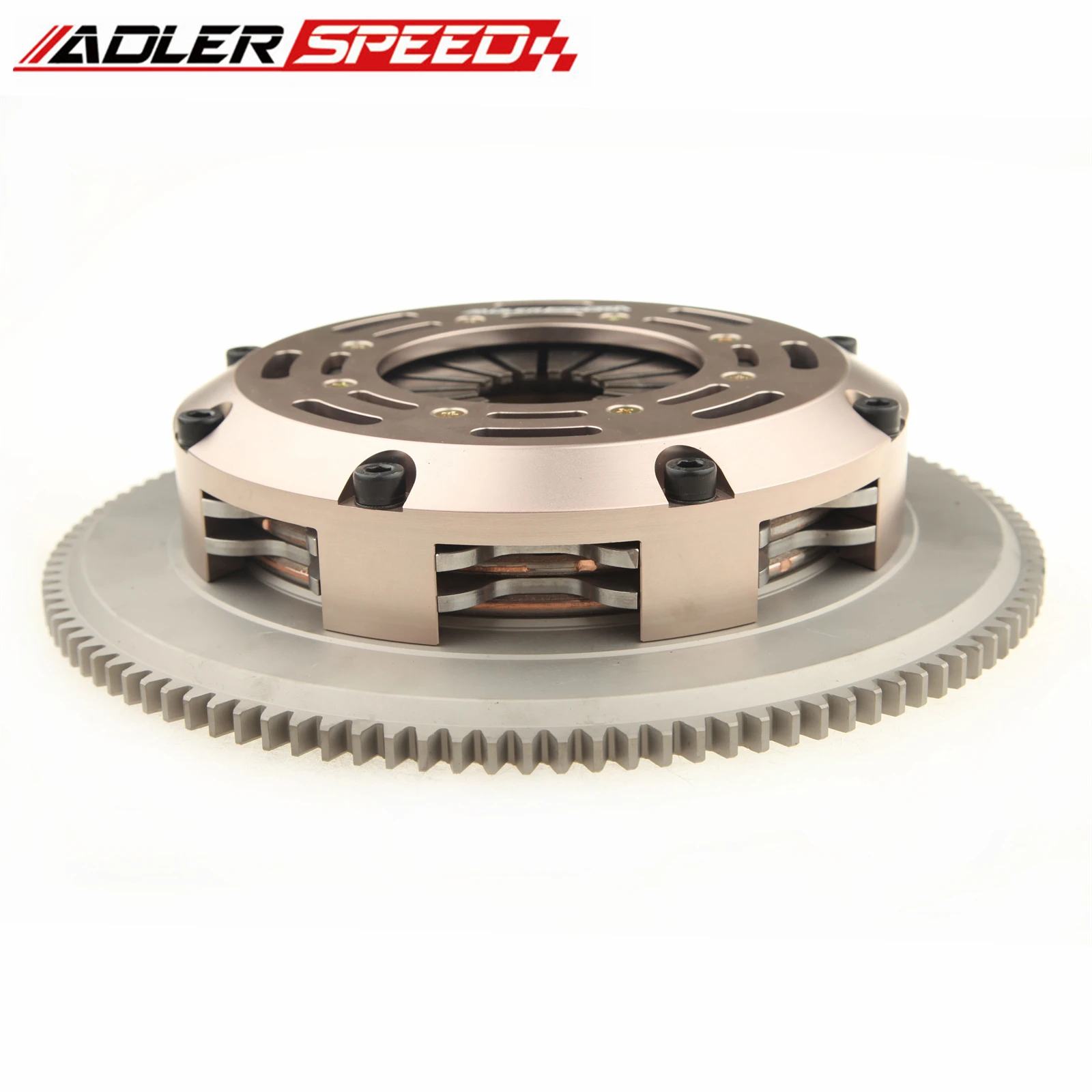 ADLERSPEED 7.25인치 (185mm) 레이스/스프렁 클러치 키트 싱글/트윈/트리플 디스크 (96-06 미쓰비시 랜서 에보 4 5 6 7 8 9 4G63 용)