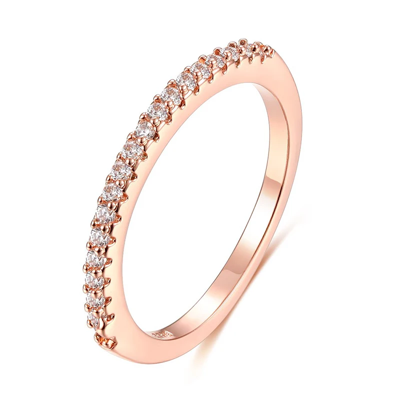 Colorful Simple Luxury Zirconia Engagement Ring Silver Color Crystal Wedding Rings Women Party Jewelry Anillos