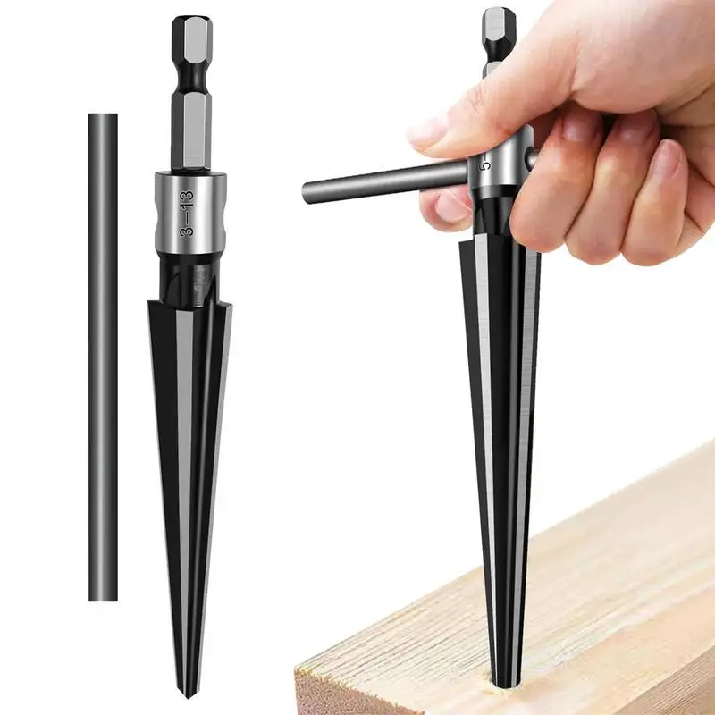 Punta Da Trapano Per Alesatore Per Pneumatici 2 Pezzi Set Di Punte Per Alesatore Per Legno Alesatore Esagonale Manuale Punta Da Trapano Per Alesatore 