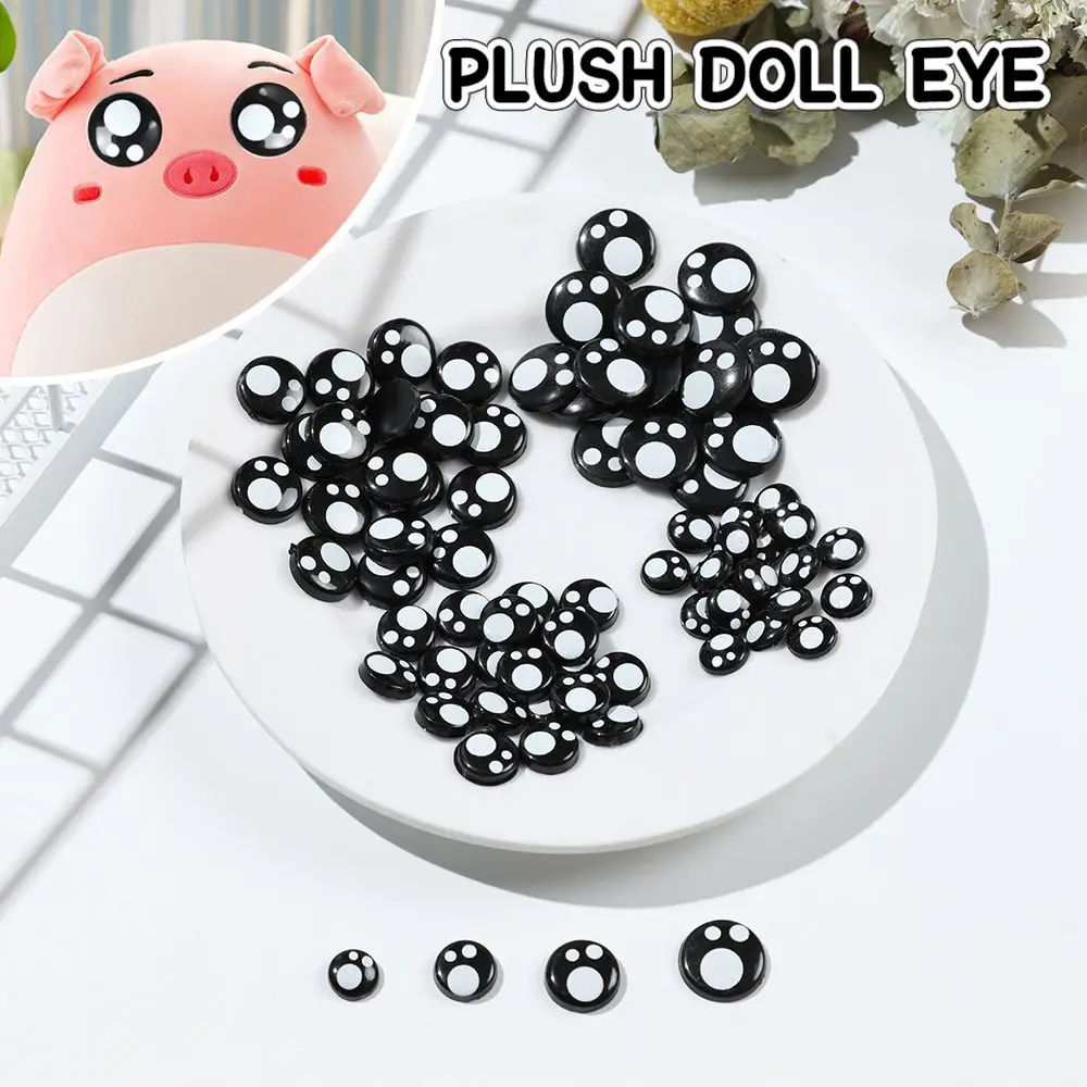 

20/40pcs 8-14mm Black Plastic Safety Eyes For Bear Eyes Doll Animal Puppet DIY Crafts Children Kids Toys Eyes Accessories