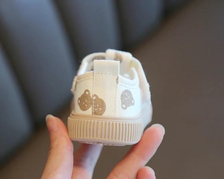 Kids Casual Canvas Sneakers - Cute Animal Print Shoes for Toddlers