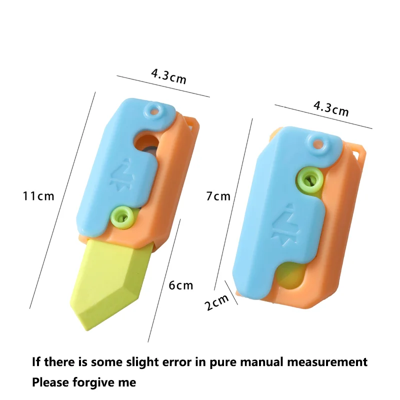 New Creative Push-Pull Cartoon Kawaii Radish Knife Eraser Student Decompression Toy Children's School Supplies Gifts