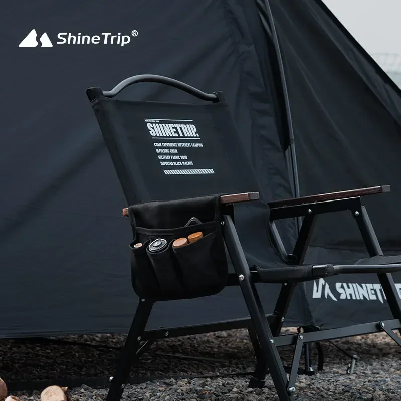 Sac accrocheur accoudoir chaise camping étanche multifonction rangement double couche pêche