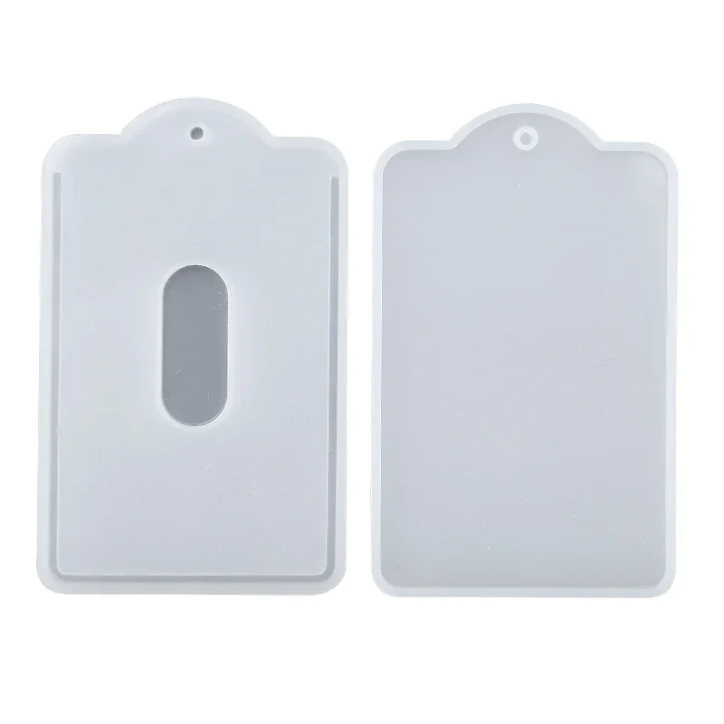 1 Set Card Cover Resin Mold DIY Epoxy Resin Card Holder UV Glue Silicone Mould For Card Storage Jewelry Making Handmade Crafts