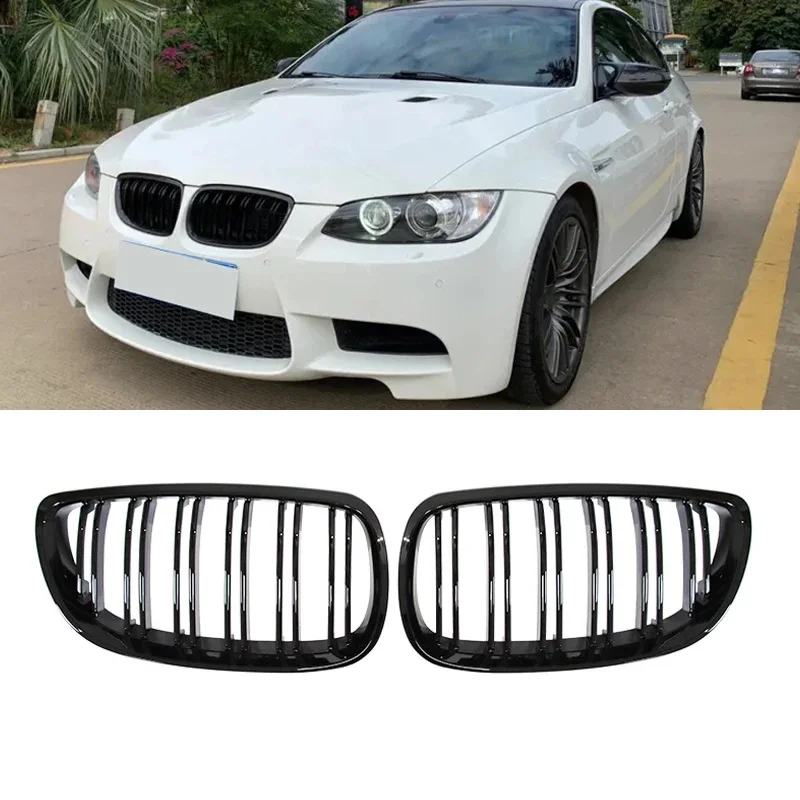 Pulleco Car Front Bumper Kidney Grill Grille Racing Grilles For BMW E92 E93 M3  325xi 320i 325i 325i 328i 330i 335i 2006-2009 