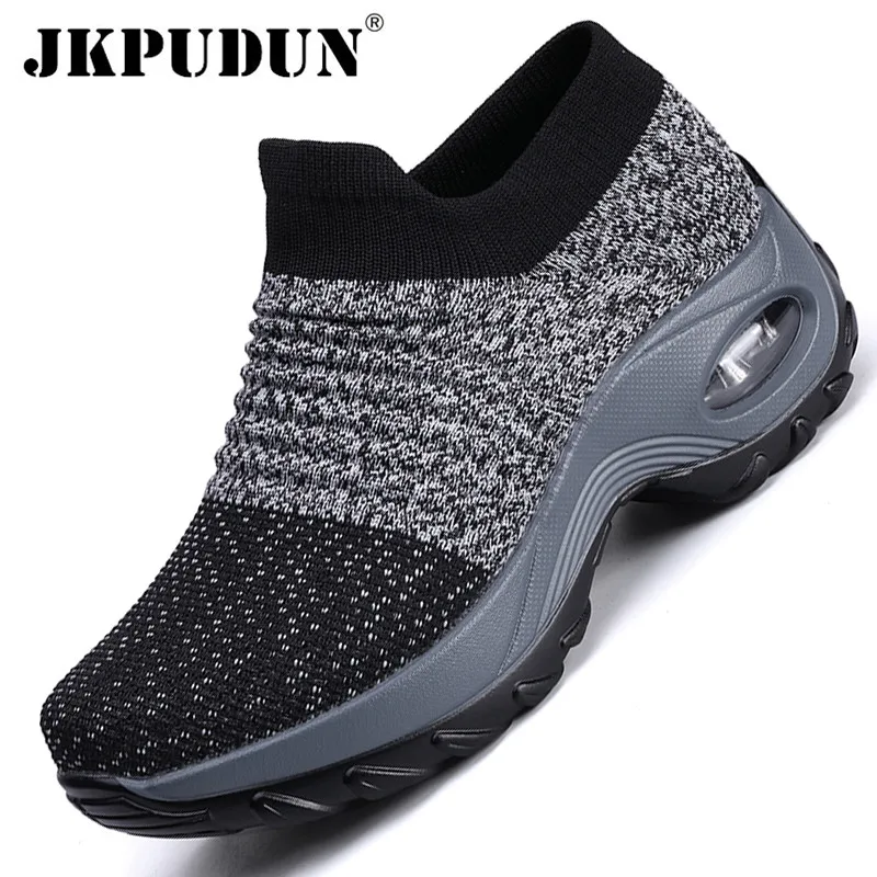 

Women Walking Shoes Slip on Sock Sneakers Female Fashion Mesh Shoes Lightweight Woman Running Sport Shoes Zapatillas de Deporte