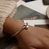 WOSTU Classical Bicycle Motorcycle Charms 925 Sterling Silver Car Train Beads Fit Original Bracelet Necklace DIY Jewelry Punk 2
