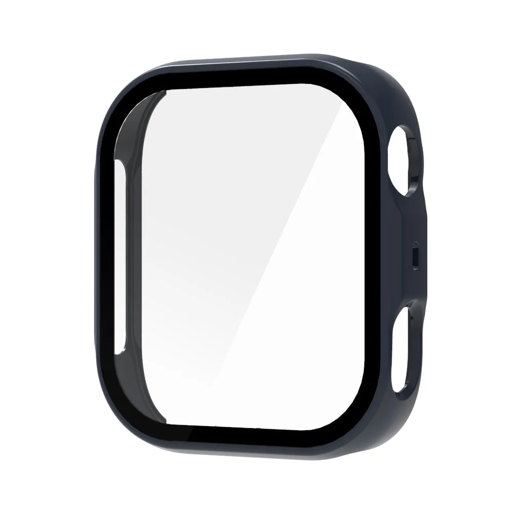 Premium Tempered Glass Protector Cover for Smartwatch - Full Screen Protective Hard Shell Guard