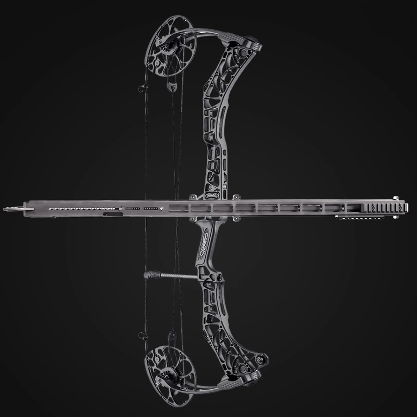 Archery Rapid Bow Shooter Steel Ball Launcher 2070lbs Compound Recurve