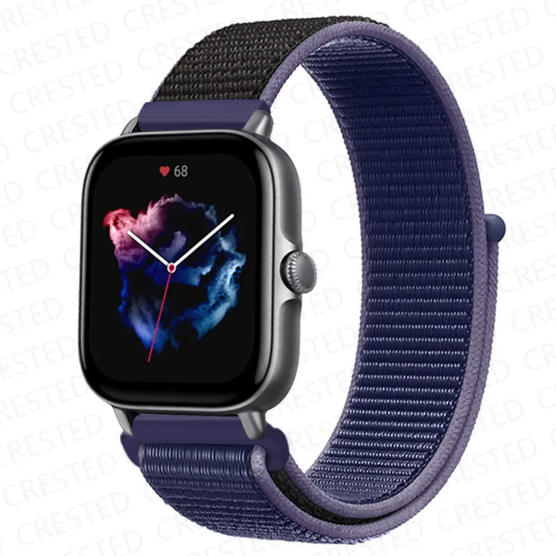 Nylon Sport Watch Band Bracelet - 20mm/22mm Adjustable Strap