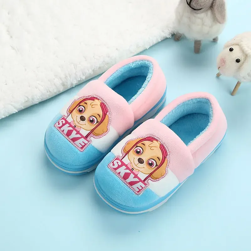 Paw Patrol Marshall Children Cotton Slippers Bag with Cute Winter