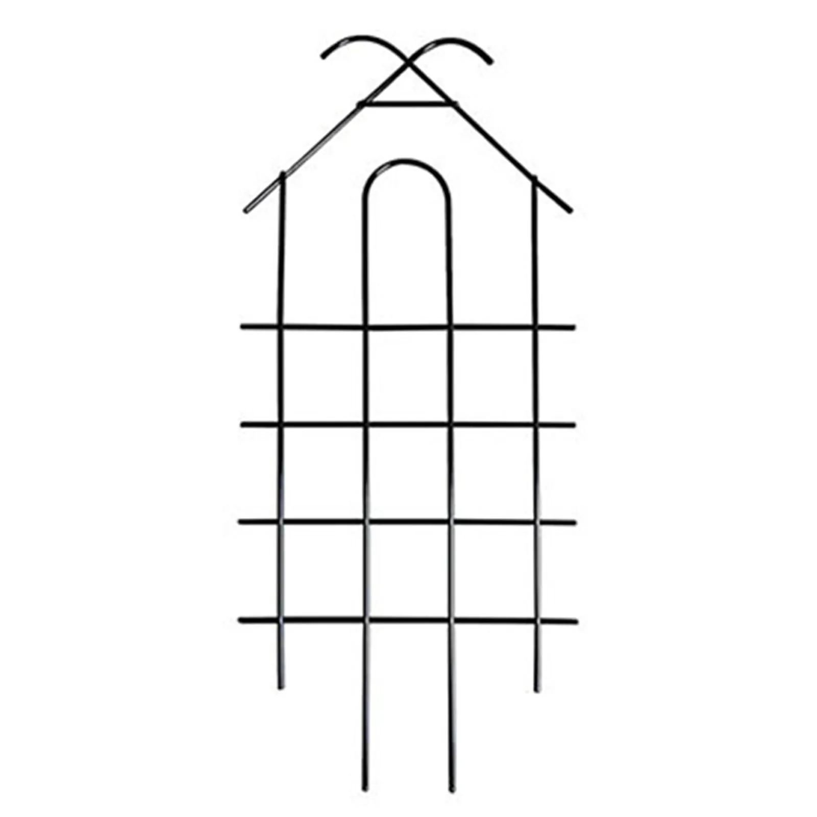 

Простая установка, стильная решетка для роста растений