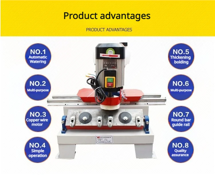 High Precision MF600 Linear Electric Knife Grinding Machine Industrial Grade Uni