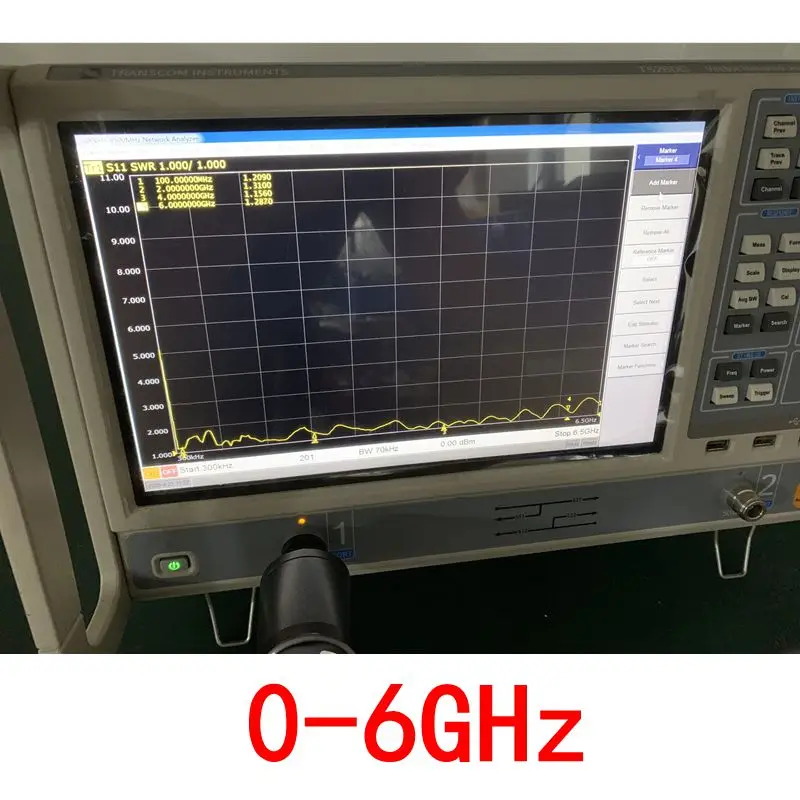 2-3000MHz 400-6000MHz 0-6000MHz 20-1000MHz 안테나 고출력 스펙트럼 분석기(테스트용) 0-6G 광대역 안테나