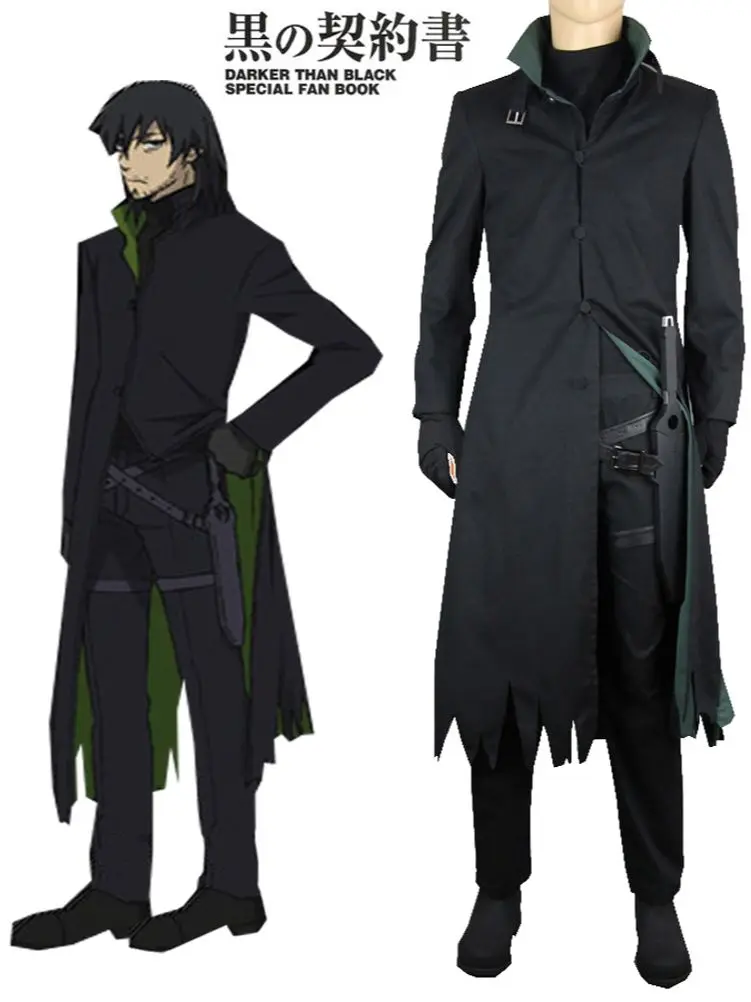 

Darker than Black Hei Windbreaker Cosplay Costume Custom Made