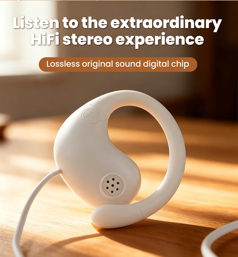 Cuffie over-ear cablate usb-c con microfono per audio digitale_voghion.com