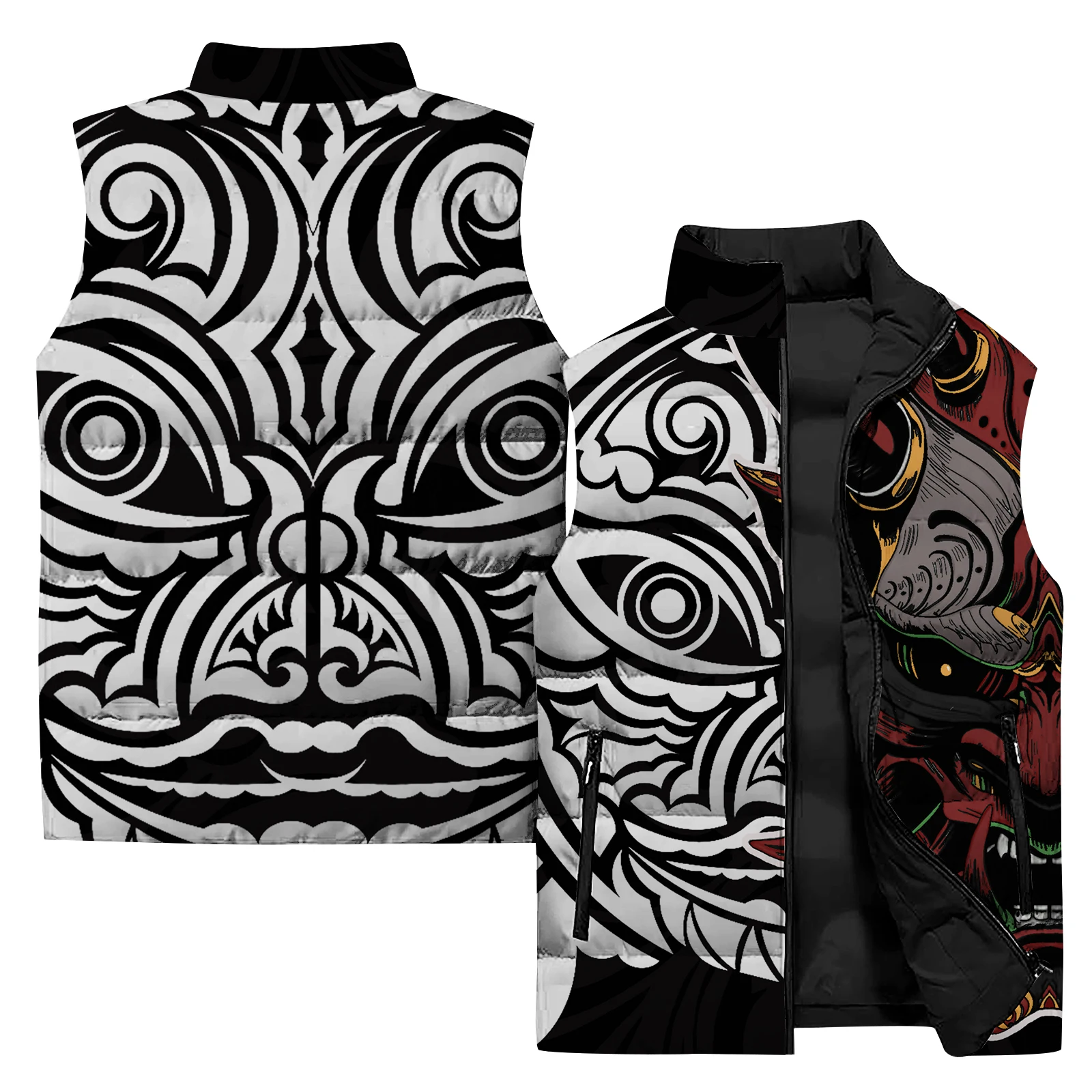 thumbnail image 1 of Chaquetas de invierno modernas para hombre, chaleco de trabajo de otoño para hombre, abrigos y chaquetas duraderos, nuevos, abrigos de moda asequibles y cálidos Demon Cool, 1 of 4