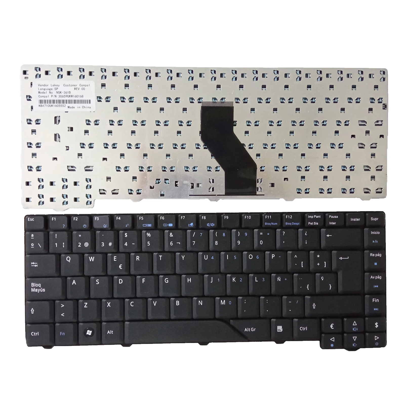 

SP Keyboard for Acer Aspire 4715 4715Z 4720 4720Z 4720G 4720ZG 4920