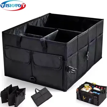 Large Collapsible Car Trunk Organizer 1