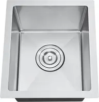 23 Inch Undermount Kitchen Sink Nano Coating Stainless Steel Kitchen Sink Medium Undermount Single Bowl Sink 1
