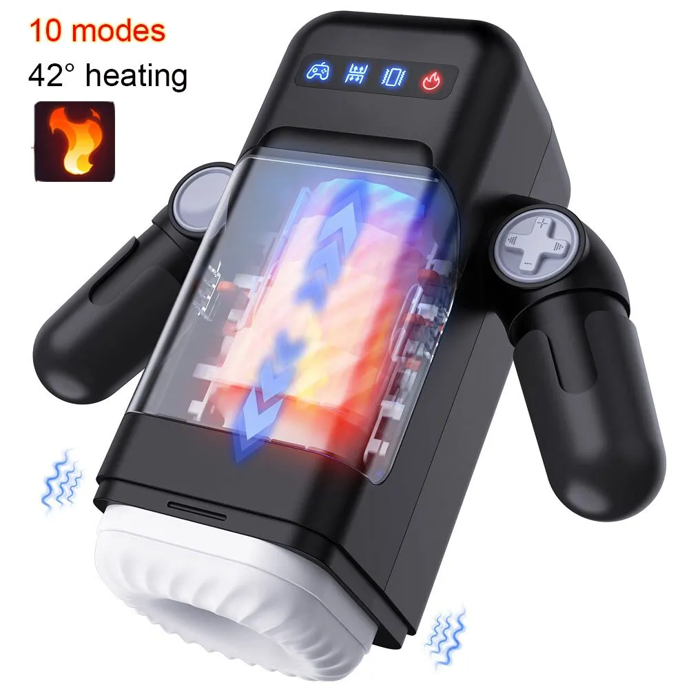 Robot automatyczny męski Masturbator wibracyjny obciąganie maszyna ...